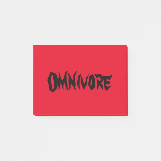 Omnivore Post-it®-Hinweise Post-it Klebezettel (Vorderseite)