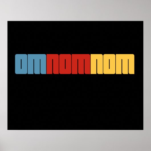 OMNOMNOM POSTER (Vorne)