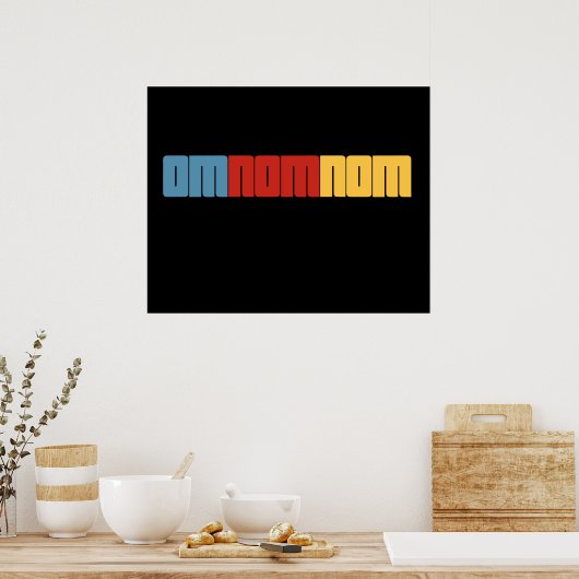 OMNOMNOM POSTER (Küche)