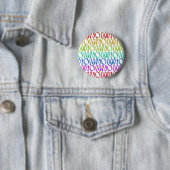 OMNOMNOMNOM 3 Regenbogen 1 Button (Beispiel)