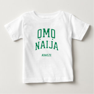Omo-Naija — Nigerianisches Erbe Baby T-shirt