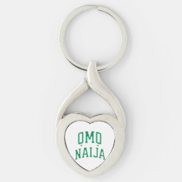 Omo-Naija — Nigerianisches Erbe Schlüsselanhänger