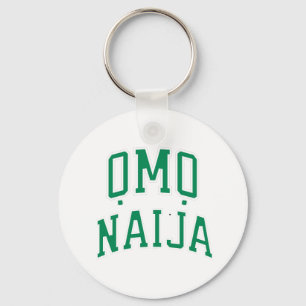 Omo-Naija — Nigerianisches Erbe Schlüsselanhänger