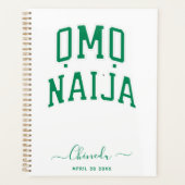 Omo-Naija — Personalisiert Planer (Vorderseite)