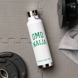 Omo-Naija – Personalisierte Wasserflasche Trinkflasche
