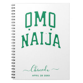 Omo-Naija — Personalisiertes Notizbuch Notizblock