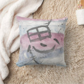 Omo (Thought) Kanji Kissen (Decke)