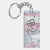 Omo (Thought) Kanji Schlüsselanhänger (Vorderseite links)