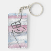 Omo (Thought) Kanji Schlüsselanhänger (Rückseite)