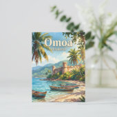 Omoa Honduras Postkarte (Stehend Vorderseite)
