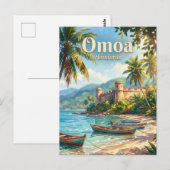 Omoa Honduras Postkarte (Vorne/Hinten)