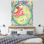 Omohide Garasu: A Little Glass Memory Leinwanddruck (Insitu (Schlafzimmer))