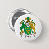O'More Familienwappen Button (Vorne & Hinten)