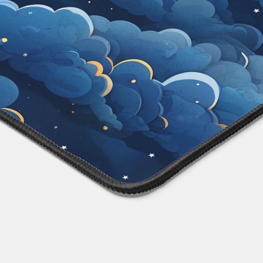 Omorfi Morphi - Schreibtisch matt - Starry Night a Schreibtischunterlage (Ecke)