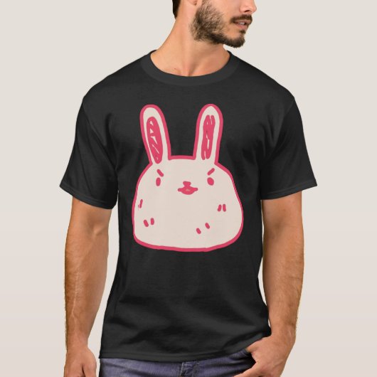 Omori Bunny Sticker T-Shirt (Vorderseite)