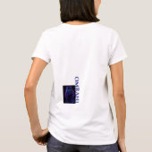 Omrani Light Gezeichnet Girl - Luminous Art T - Sh T-Shirt (Rückseite)