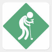 OMSC-Aufkleber Quadratischer Aufkleber (Vorderseite)