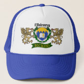 O'Mulconroy/Conroy Irish Shield mit Griffins Truckerkappe (Vorderseite)