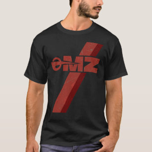 OMZ MZ World Vintag Motorrad Essenzieller T - Shir T-Shirt