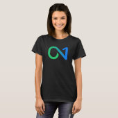 ON1-Logo (Blue Green) Frauenlogo - T - Shirt (Vorne ganz)