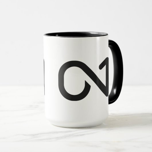 ON1 Tasse für das Schwarze Logo (VorderseiteRechts)