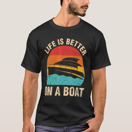 On A Boa Captain Fishing Fisherman T-Shirt (Vorderseite)