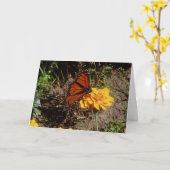 "On a Marigold" Karte (Gelbe Blume)