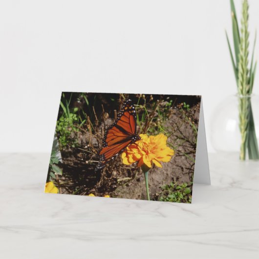 "On a Marigold" Karte (Vorderseite)