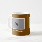 On a Mission Mug Kaffeetasse (Vorderseite Links)