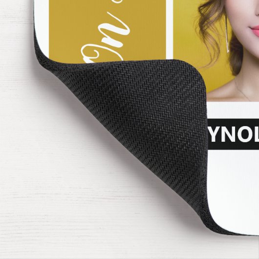 On Air - Podcaster-Foto - Retro-Podcast Mousepad (Ecke)