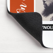 On Air - Podcaster-Foto - Retro-Podcast Mousepad (Ecke)