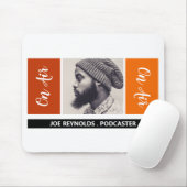 On Air - Podcaster-Foto - Retro-Podcast Mousepad (Mit Mouse)