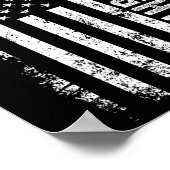 On Back Awesome Like My Daughters Men Funny Father Poster (Ecke)