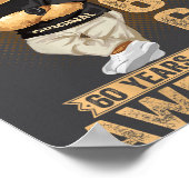 (on Back) February 1966 60th Birthday 60 Years Ted Poster (Ecke)