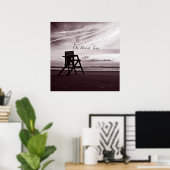 On Beach Time Poster (Heimbüro)