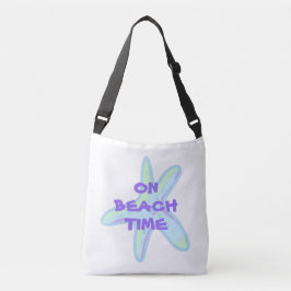 On Beach Time Starfish Crossbody Bag Tragetaschen Mit Langen Trägern