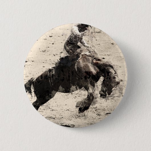 On - Bronco Busting Champ Button (Vorderseite)