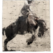On - Bronco Busting Champ Duschvorhang (Vorderseite)