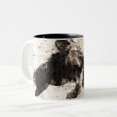 On - Bronco Busting Champ Zweifarbige Tasse (Vorderseite Links)