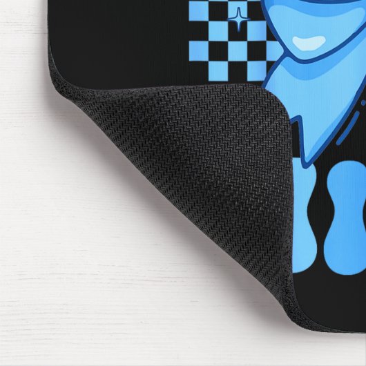 On Cloud Nine Bday 9th Birthday Girl Coquette Bow  Mousepad (Ecke)