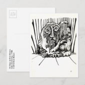 On Edge, von Brian Benson Postkarte (Vorne/Hinten)