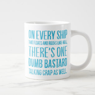 On Every Ship Jumbo-Tasse