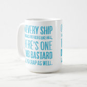 On Every Ship Kaffeetasse (Vorderseite Links)
