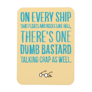 On Every Ship Magnet
