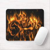 On Fire: Mauspad (Mit Mouse)