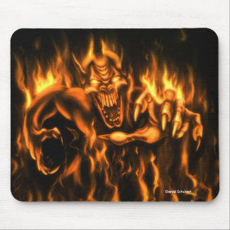 On Fire: Mauspad