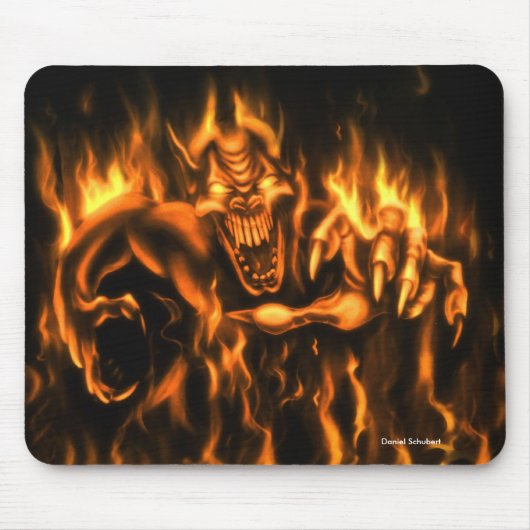 On Fire: Mauspad (Vorne)