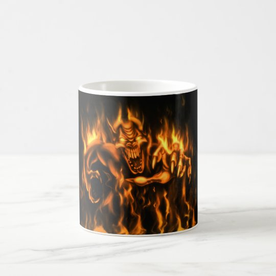 On fire Tasse