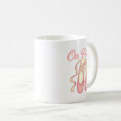 On Inte Ballet Funny Ballerina Pun Dance  Kaffeetasse (VorderseiteRechts)