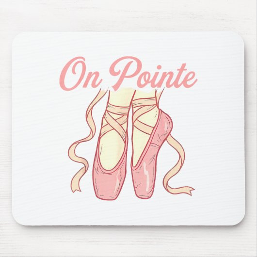 On Inte Ballet Funny Ballerina Pun Dance  Mousepad (Vorne)